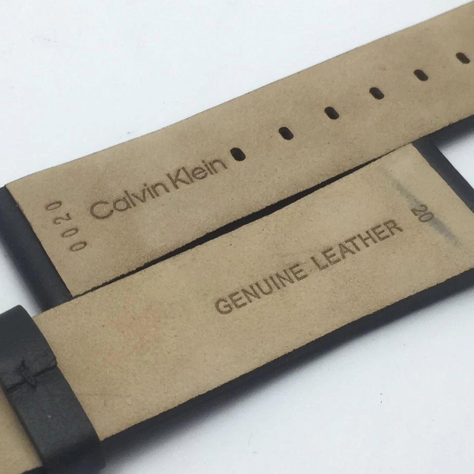 Reloj Hombre Calvin Klein 20 mm Cuero Genuino Correa Negra MUR861AZB2 Foto 3 de 4