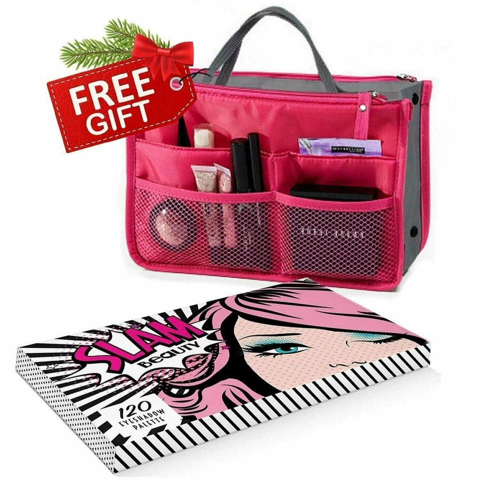 SLAM Beauty Eyeshadow Palette Makeup for Eyes w/ Free Complimentary Cosmetic Bag - Image 4 of 4