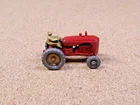 OLD VINTAGE LESNEY MATCHBOX # 4B MASSEY HARRIS TRACTOR