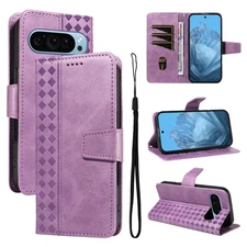 For Google Pixel 10 XL 9 8 Shockproof Magnetic PU Leather Flip Wallet Case Cover