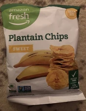 Amazon Fresh, Sweet Plantain Chips, 1 Oz