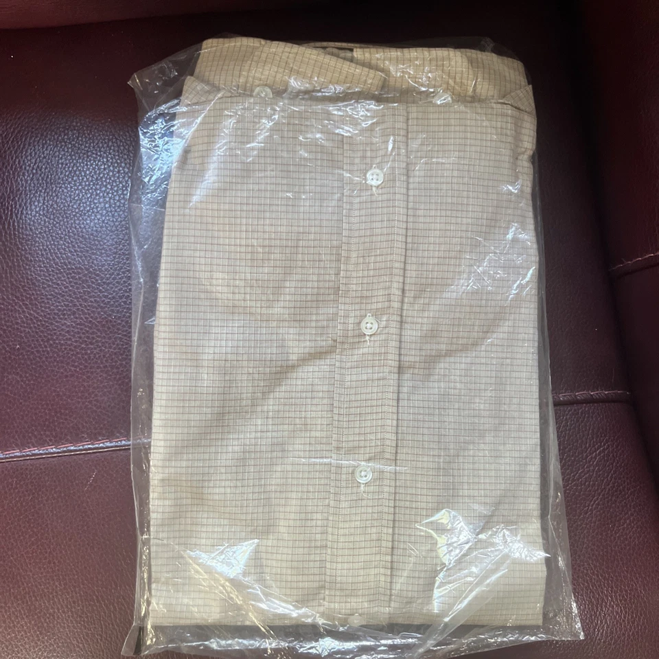 Camisa a Rayas Manga Larga Barneys New York 100% Algodón Importado (16/34) Hecha en EE. UU. Foto 2 de 3