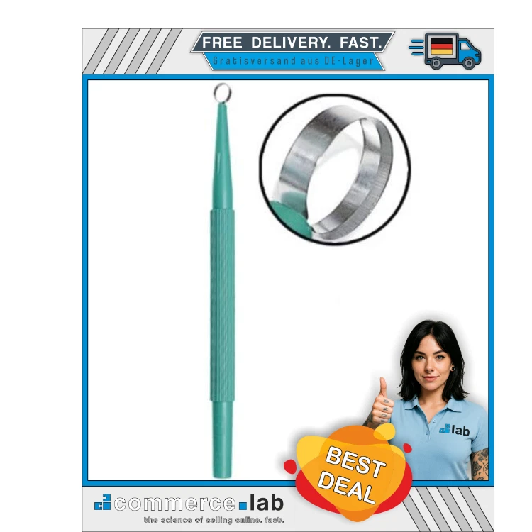 Kai Hautkürette 4 mm | Präzisions-Kürette | Hautpflege-Tool | Kürette Küretta...