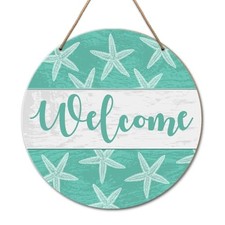 Beach Welcome Sign for Front Door, Beach Welcome Door Sign, Welcome Sign,