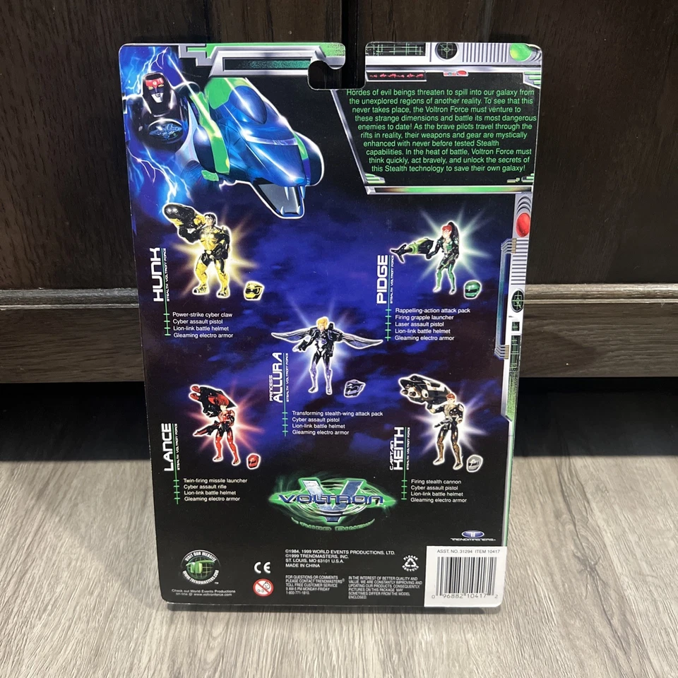 1999 Trendmasters Voltron Allura Stealth Force  New Sealed Package - Image 3 of 4