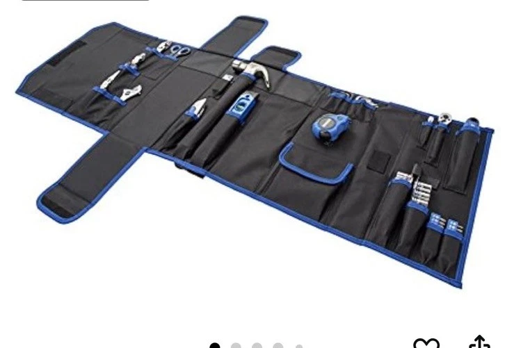 Juego de herramientas y bolsa mecánica métrica y estándar (SAE) Kobalt 73 piezas nuevo Foto 3 de 4