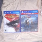 Sony Interactive God of War Remastered & God of War PS4 w/ Manual & Cases