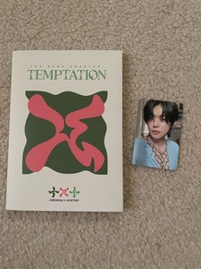 TXT TEMPTATION ヨンジュン サイン アメリカ限定 TXT TEMPTATION