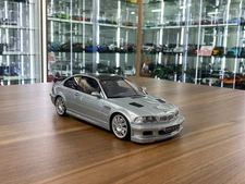 1/18  OttO Mobile BMW M3 E46 GTR Street Road Version Silver Limited 2500 pcs