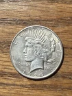 AU 1926-D Peace Silver Dollar 90% - Almost Unc - Denver Mint