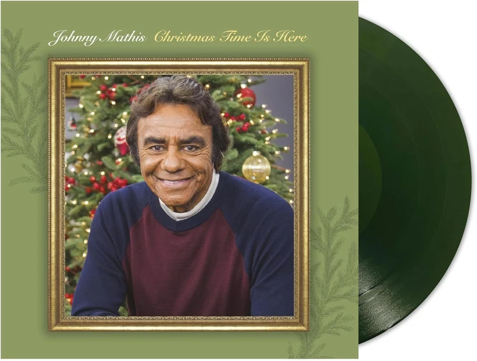 Johnny Mathis Christmas Time Is Here (Vinyl) 12" Album Coloured Vinyl - Image 2 of 2