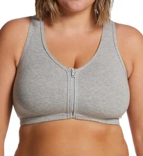 Valmont 1611X Plus Zip Front Leisure and Sports Bra