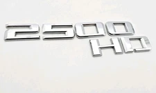 2019-2024 GMC SIERRA 2500 HD SIDE CHROME EMBLEM LOGO BADGE SIGN