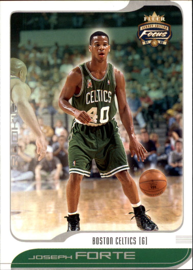 2001-02 Fleer Focus #128 Joseph Forte RC Rookie Card /1850
