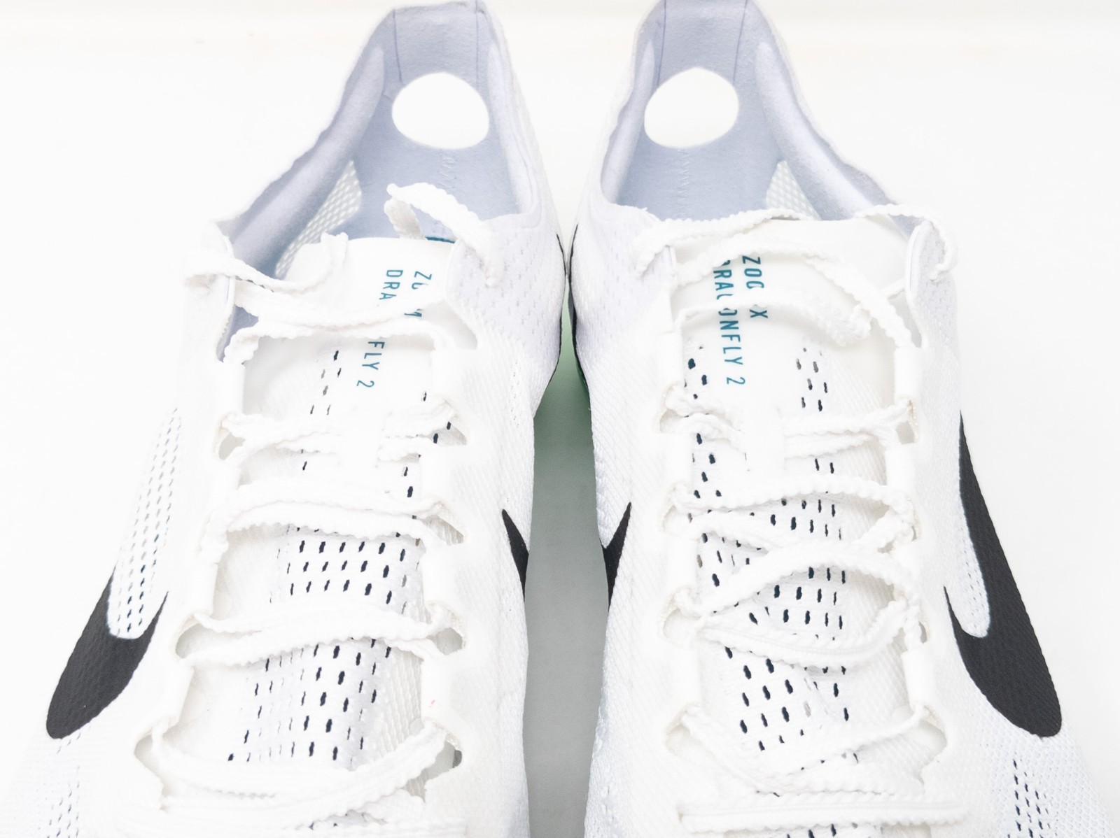 [Sz 12] Nike ZoomX Dragonfly 2 Track Spikes White Green Spruce FD8413-102 thumbnail 3