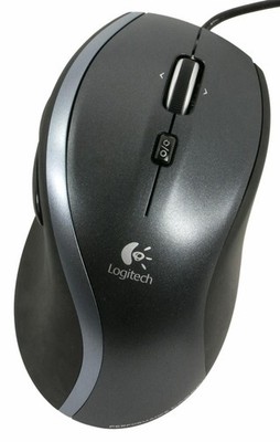 Logitech 910-001202 M500S Corded Optical Mouse Black ~E~
