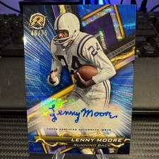 2023 Topps Composite Resurgence Signatures Lenny Moore #RA-LM Blue Surge /75 🔥