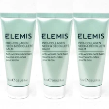 Elemis Pro Collagen Neck & Decollete Balm 0.5 fl oz 3 Pack