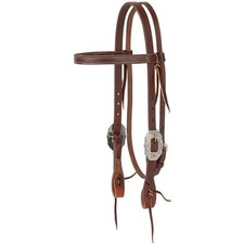 Weaver Leather Working Tack Browband Headstall   Pre-Oiled Harness Leather