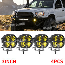 Fit for Toyota Tacoma Off Road Light LED Light Bars 3" LED Pods Auxiliary Light