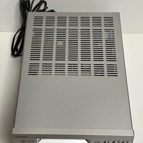 ONKYO FR-N7TX CD Hi-MD MiniDisc Receiver Amp w/ Remote & Antennas