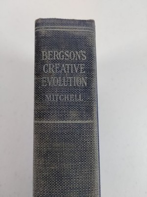 CREATIVE EVOLUTION Bergson History Science Theory Biology Philosophy Life