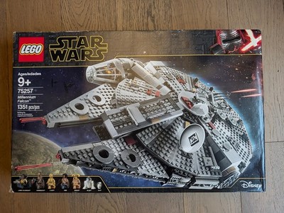 LEGO Star Wars 75257 Millennium Falcon Retired New Damaged Box