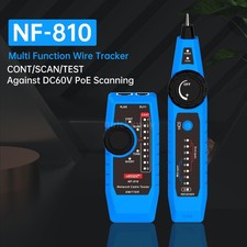 NOYAFA Network Cable Tester Wire Tracker RJ11 RJ45 POE Detector Finder Tracer