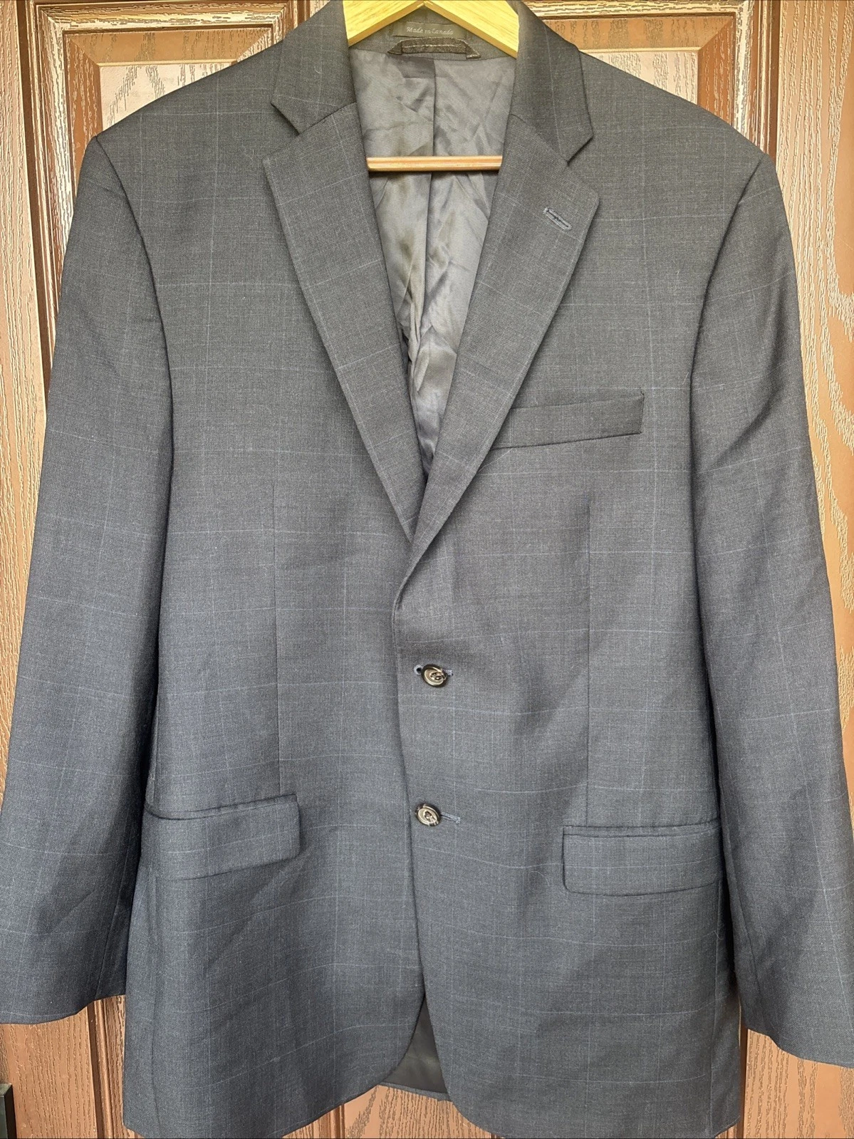 LAUREN Ralph Lauren Men’s 100% WOOL BLAZER COAT Long Sleeve sz 42 L