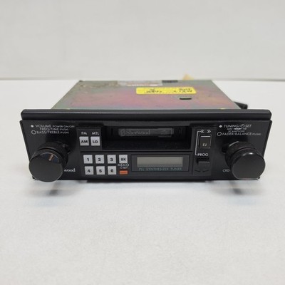 Sherwood CRD-165 Cassette In-dash Car Stereo Dolby System Untested