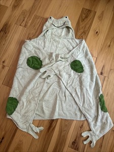 Kids Frog Towel Beach Coverup Pottery barn Kids