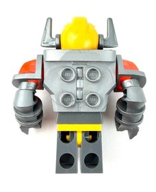 LEGO Nexo Knights Axl Flat Silver Torso Mini Figure 70322  Mint Condition