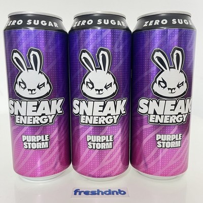 Sneak Energy - Purple Storm Dosen - 3 x 500ml - (3 Dosen)