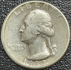 MOST KEY DATE 1932 D Washington Silver Quarter - EXTREMELY RARE VF-XF