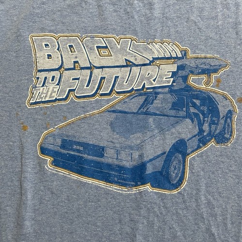 American Classics Light Blue Back to the Future Tee, Large
