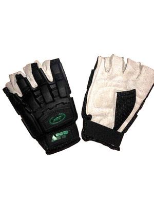 Medium-  APP Hard Shell Paintball Gloves -BLACK/ GRAY- FREE SHIPPING