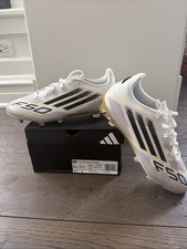 Youth Size 6 1/2 F 50 Gold And Purple Soccer Cleats