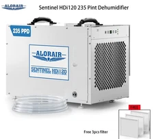 ALORAIR HDi120 235 Pint Commercial Dehumidifier for Basement Crawl Spaces w/Pump