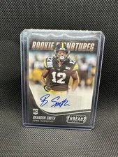 2021 Panini Chronicles Threads Draft Picks TS-BDS Brandon Smith  Autograph RC