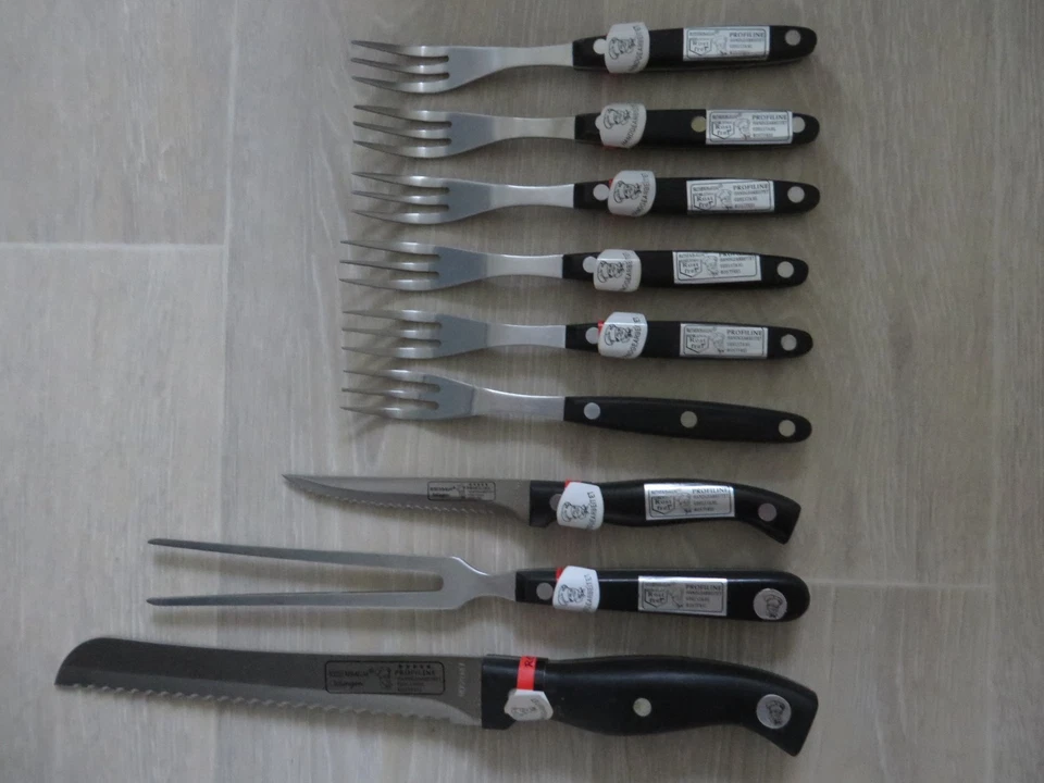 Rosenbaum Solingen Steakbesteck 9 Tlg. unbenutzt - Bild 4 von 4