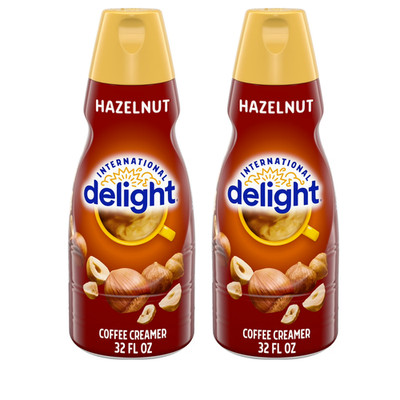 International Delight Hazelnut Coffee Creamer, 32 fl oz, 2 pack
