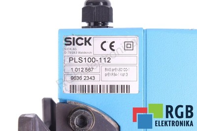 PLS100-112 LASER SCANER SICK - Generalüberholt - 24 Monate Garantie