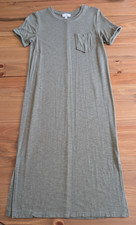 Jessica Simpson Olive Green Midi Dress Size Small Women’s Pocket Comfy Casual