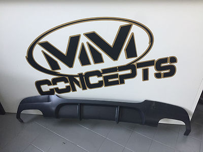 Diffusor Heckansatz für BMW 3er E90 E91 M Paket Performance Schürze M3 Duplex