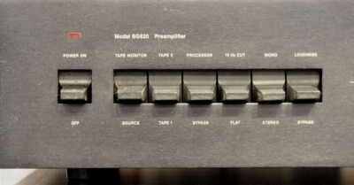 アンプ JBL Model SG620 JBL SG620 Control Amplifier Maintained 2Hz～350kHz / +0 -3dB