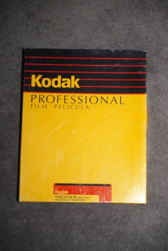 Kodak Vericolor III Type S 8x10 Film VPS #4106 ISO 160 Expired 10 sheet box