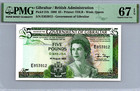 Gibraltar 5 Pound 1988 Pick# 21b Pmg 67 Superb Gem Unc Epq