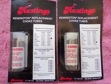 Hastings 20 Gauge Remington Choke Tubes Full Skii You Pick New