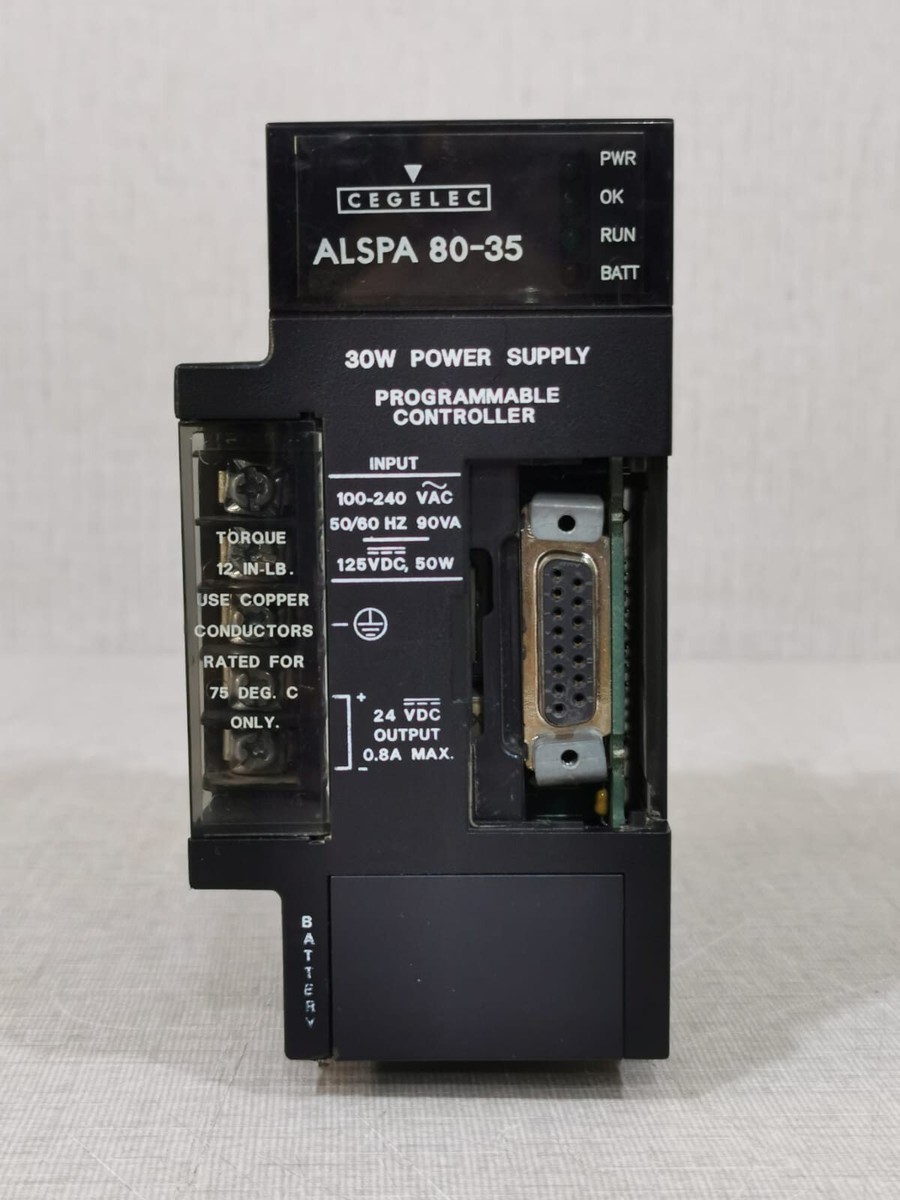 GE Alstom CEGELEC IC693PWR324R ALSPA 80-35 Power Supply | eBay