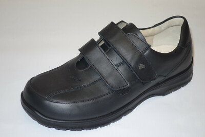 Finn Comfort Hannover Gr 7,5 (ca 41), 11,5 (ca 46) Halbschuhe Schwarz Leder